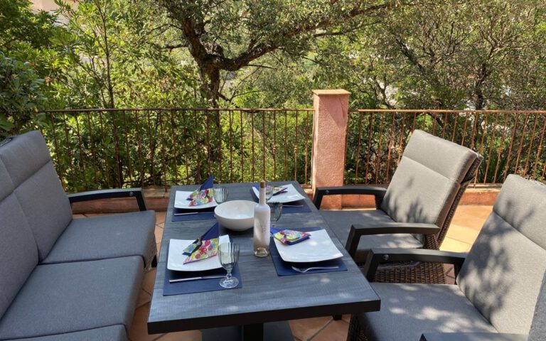 Ferienhaus in St Tropez an der Cote d'Azur mit Pool
